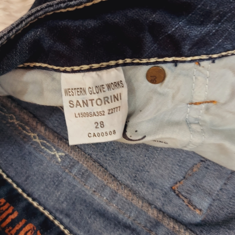 SILVER Jeans Santorini Denim Capri Pants, Size 28 - Picture 10 of 11